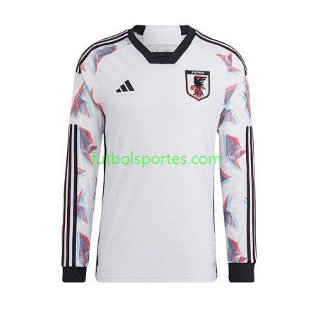 Camiseta Japón Segunda Equipación Copa Mundo 2022 Manga Larga